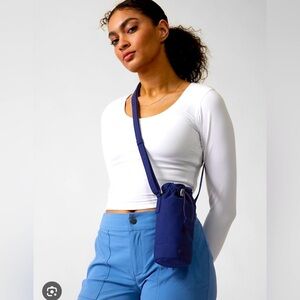 Athleta water bottle holder sling bag